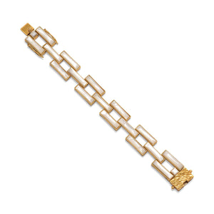 Capucine De Wulf | Pathway Link Bracelet - Mother of Pearl