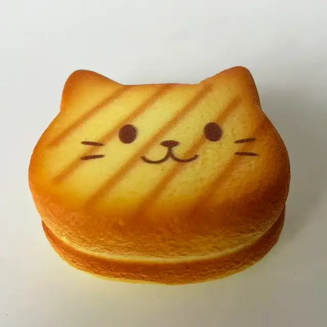 Grilled Cat Bread Squishy