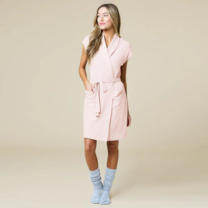 Softies | Rib Dream 35" Cap Sleeve Robe