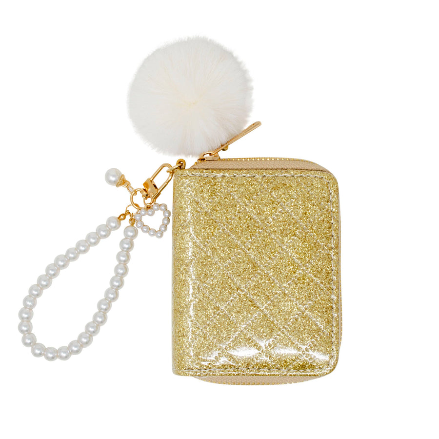 Sparkle Pearl Strap Wallet