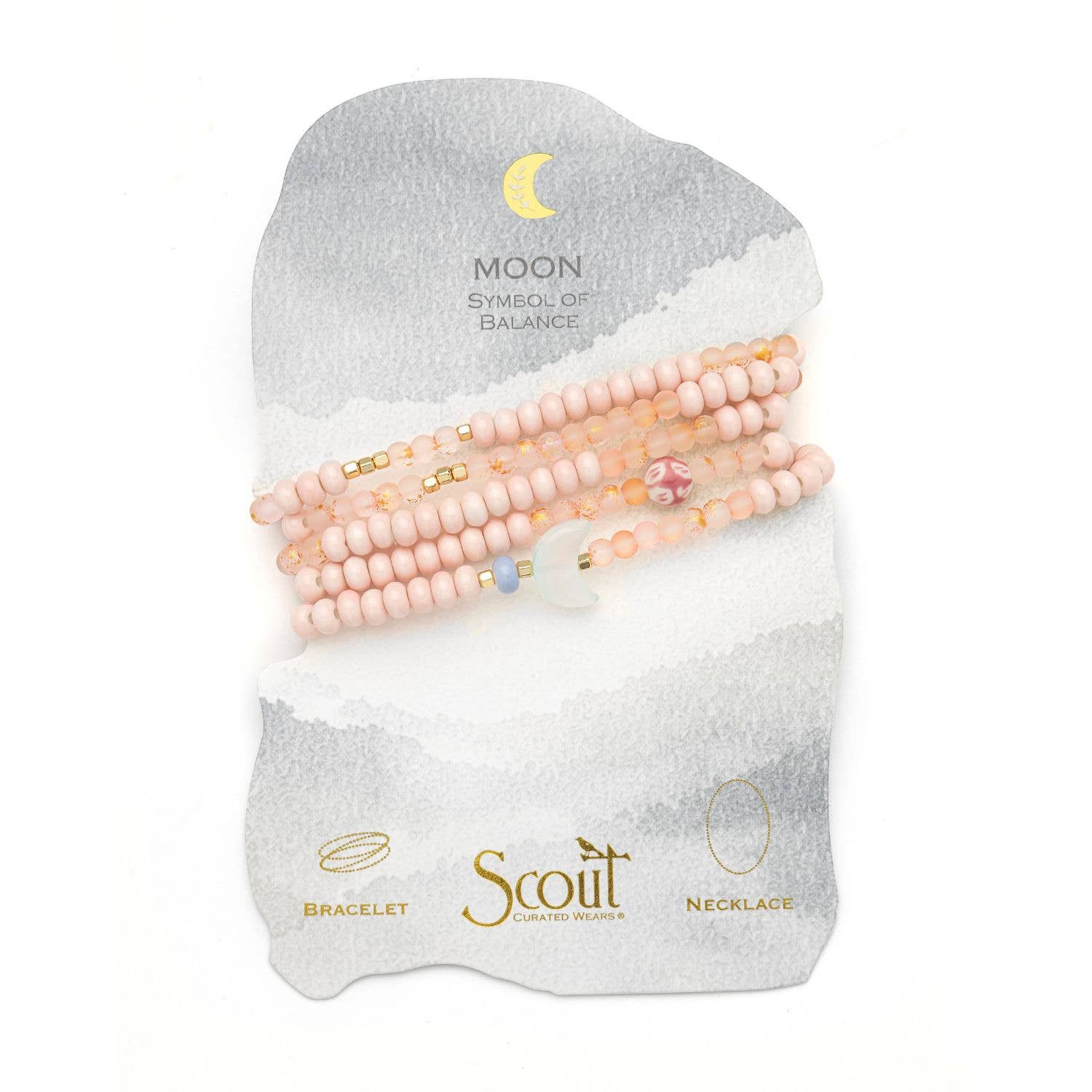 Scout Curated Wears Ceramic Bead Wrap Bracelet/Necklace
