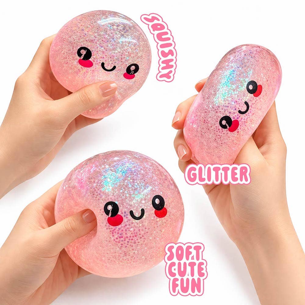 Mystery Squishy Glitter Dumpling Toy