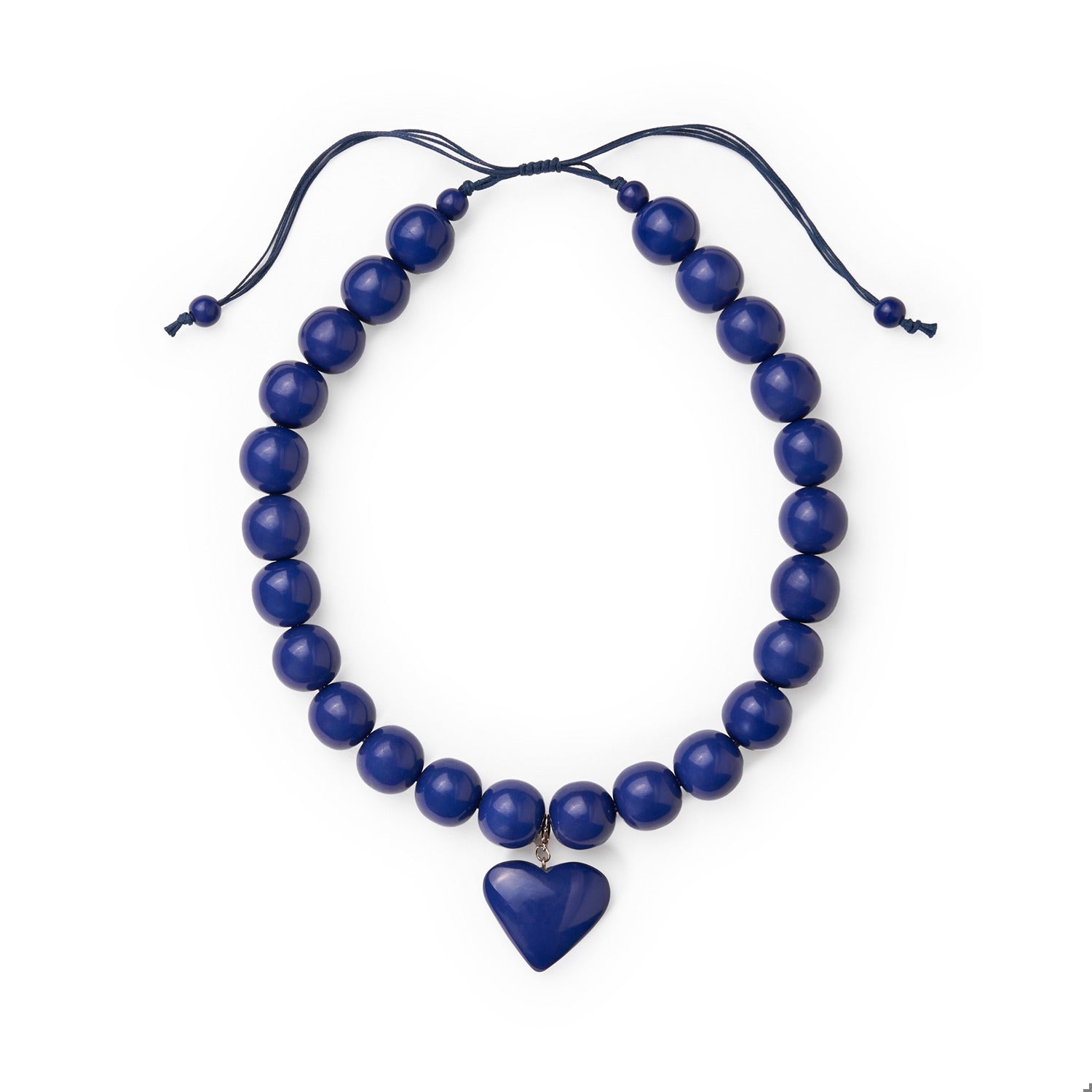 Emery Large Round Resin Necklace