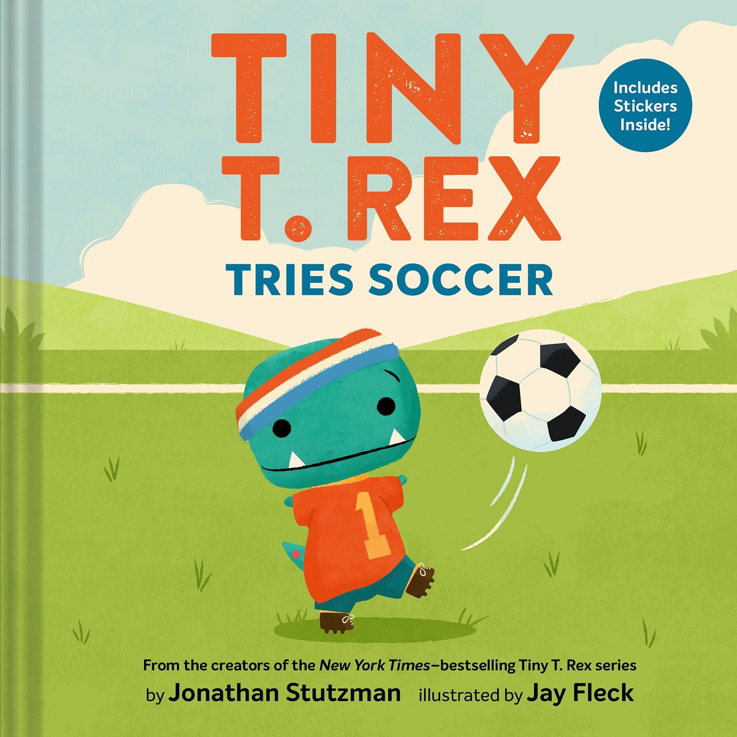 Tiny T Rex Tries Soccer