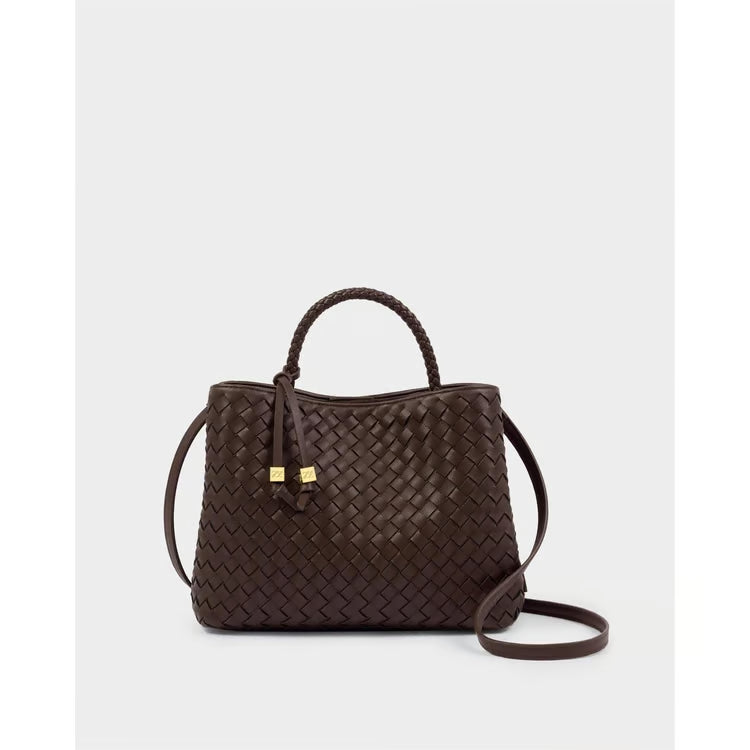 Nova Hand Woven Top Handle Bag