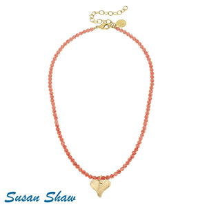 Susan Shaw | Alys Heart Necklace