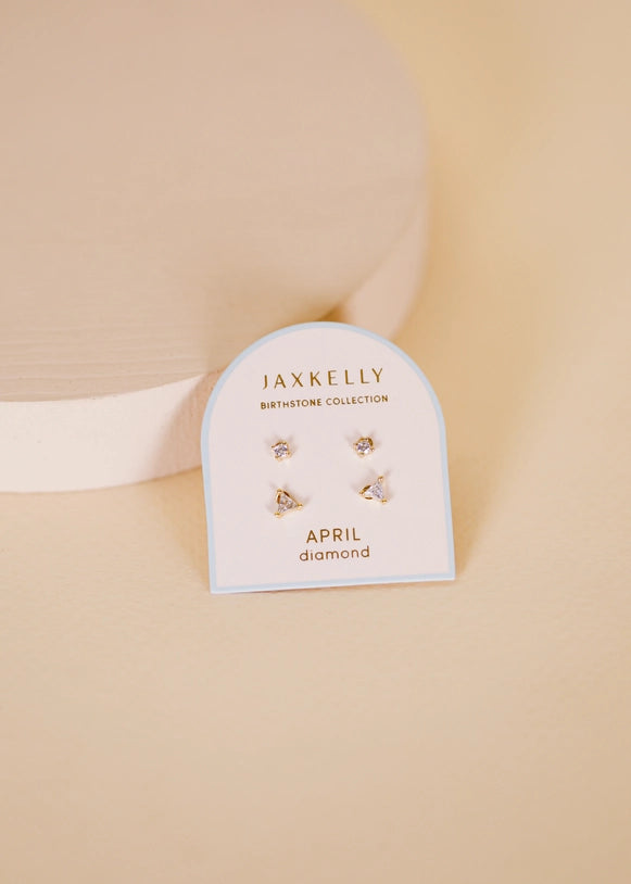 JAXKELLY || Birthstone Earrings