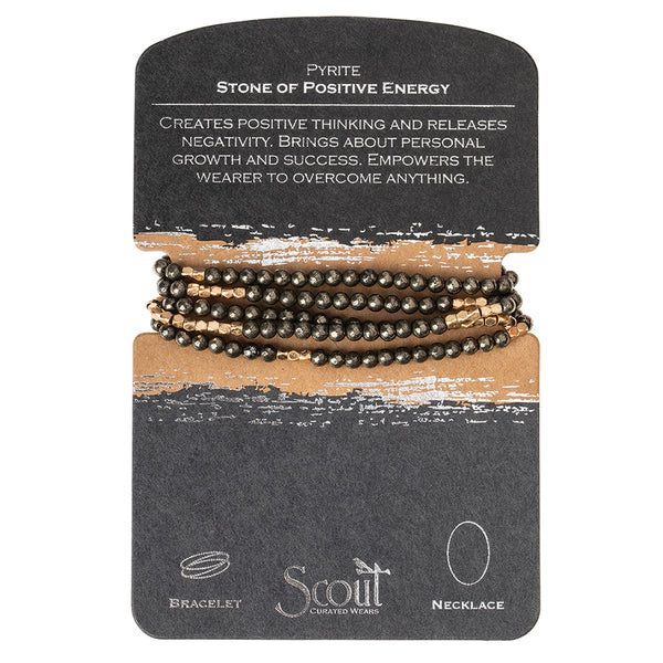 Scout Curated Wears | Stone Wrap Bracelet/Necklace