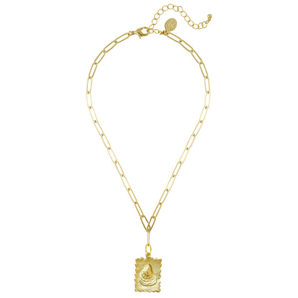Susan Shaw | Oyster Stamp Necklace