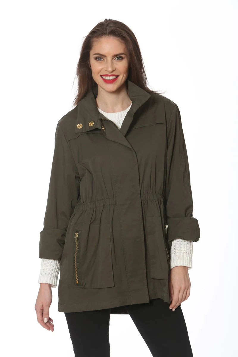 Ciao milano tess jacket khaki online
