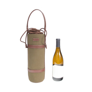 Skyler Single Wine Bag Olive