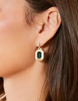 Spartina 449 | Chateau Earrings Dark Green