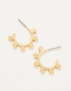 Spartina 449 | Hawthorn Midi Hoop Earrings Gold