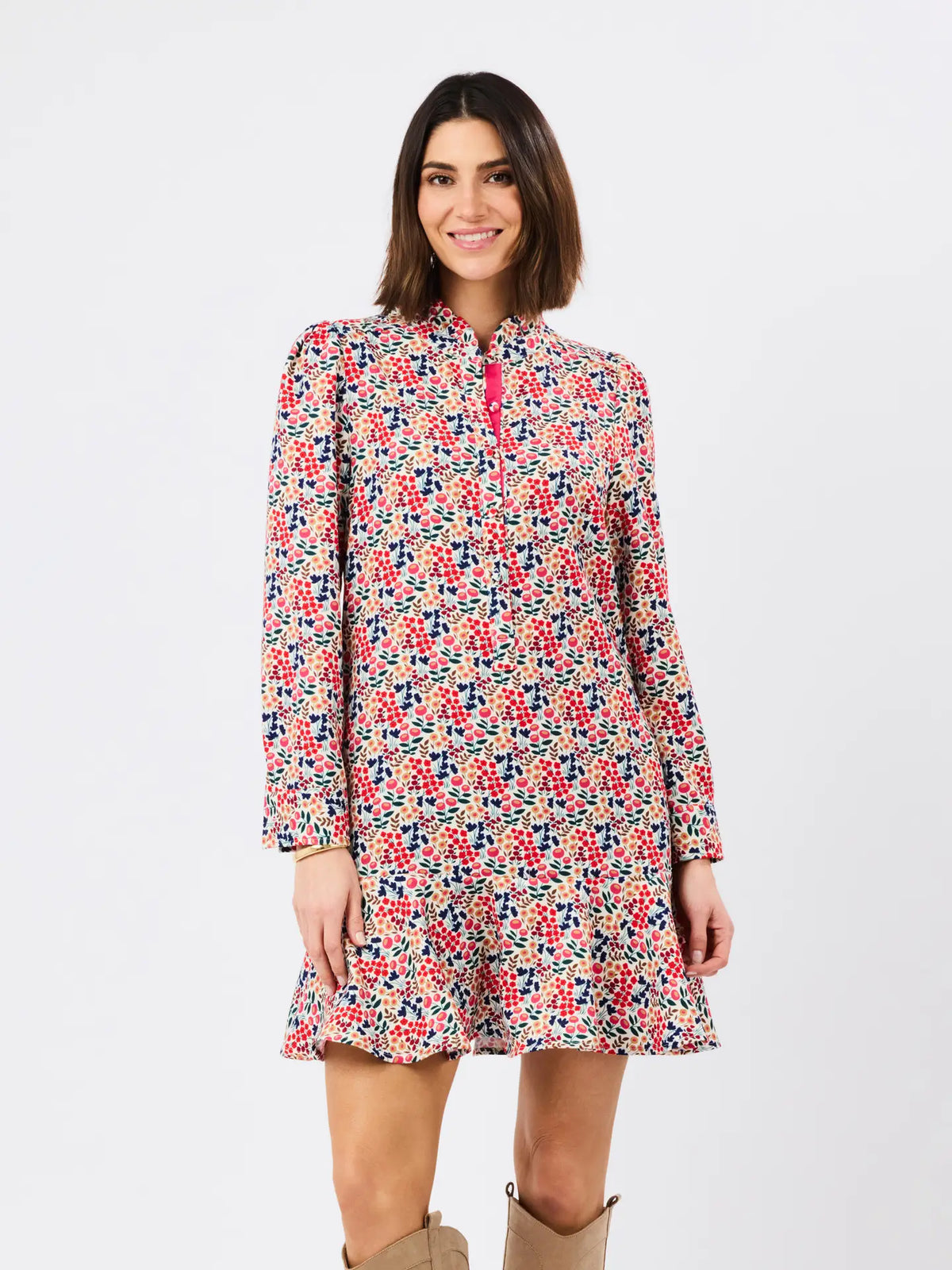 Margot Orchard Path Dress