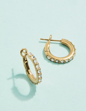 Spartina 449 | Classic Gem Hoop Earrings