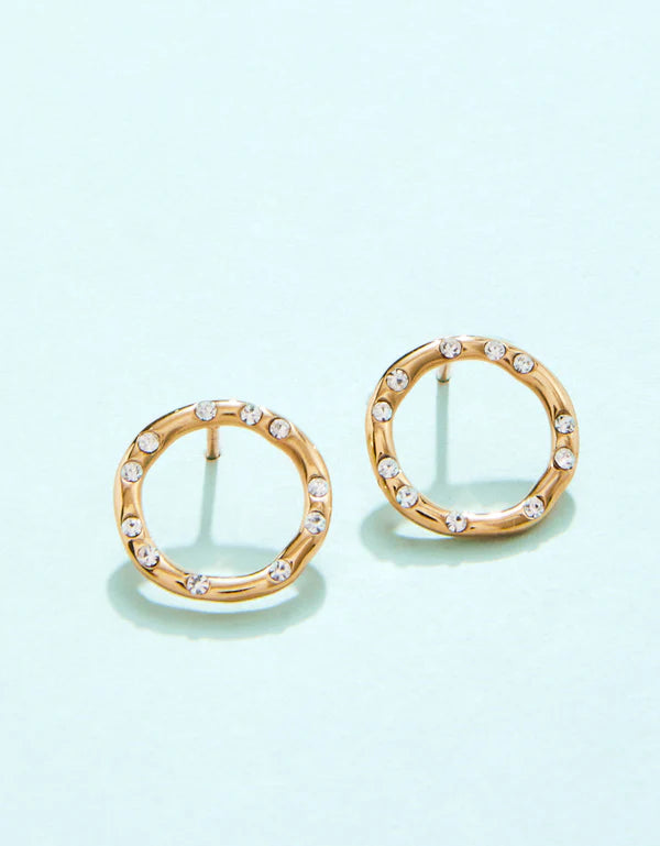 Spartina 449 | Endless Stud Earrings Crystal