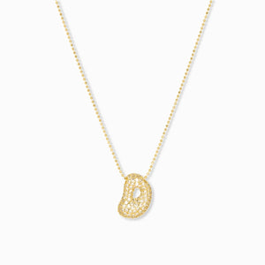 Marlyn Schiff Jewelry | Pave Bubble Charm Necklace