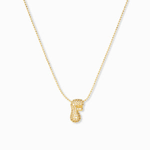 Marlyn Schiff Jewelry | Pave Bubble Charm Necklace