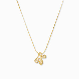 Marlyn Schiff Jewelry | Pave Bubble Charm Necklace