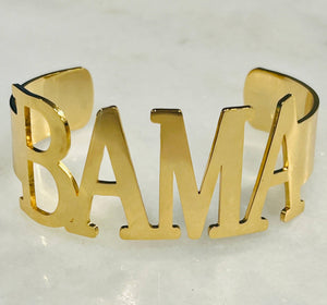 BAMA Silver Bangle Bracelets Tarnish Resistant