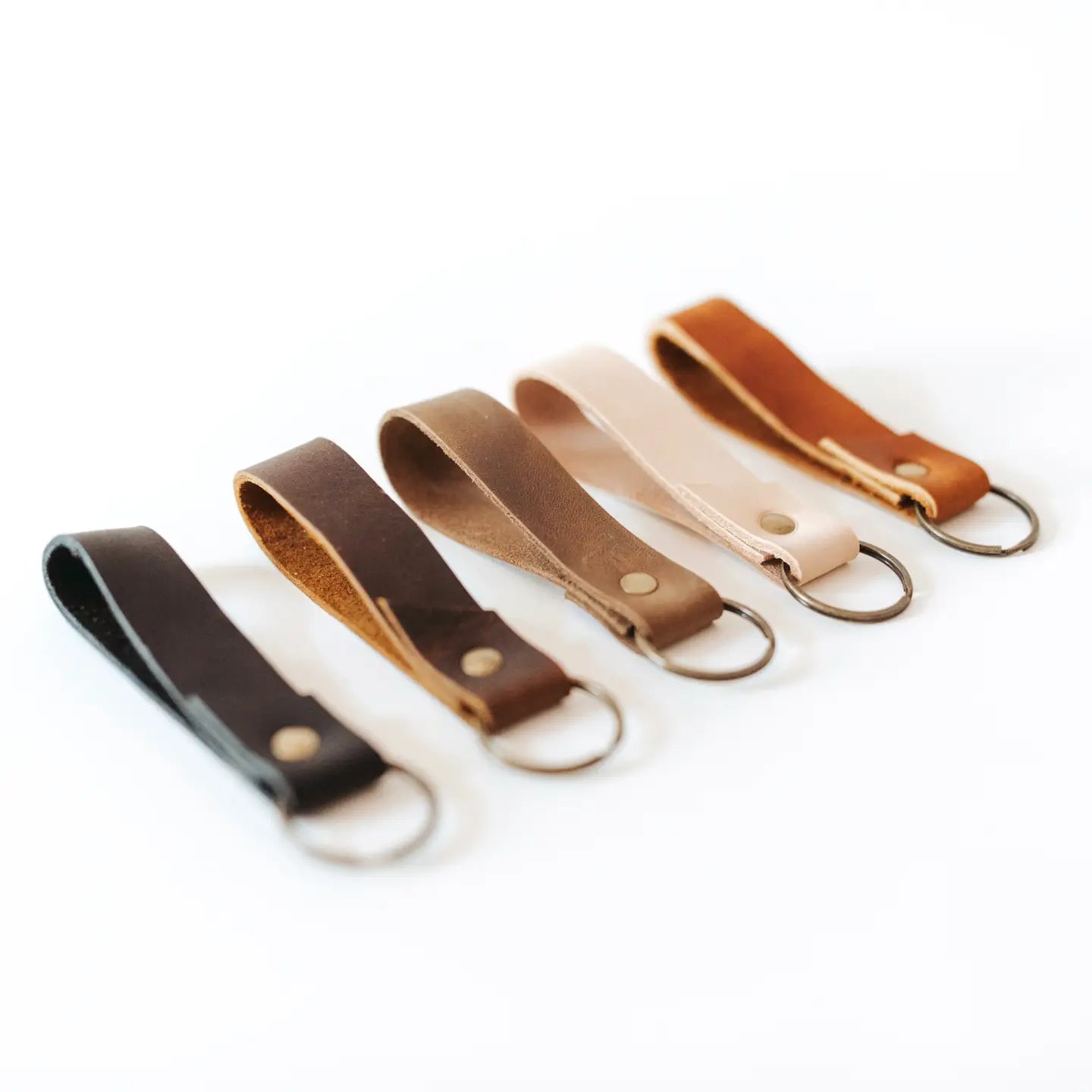 Blu Mountain | Leather Keychain