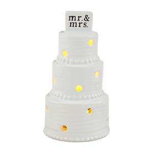 MudPie | Wedding Cake Light Up Sitter