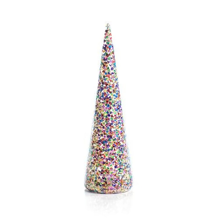 LED MULTICOLOR SEQUIN TREES