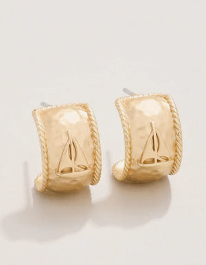 Spartina | Set Sail Hoop Earrings 14mm