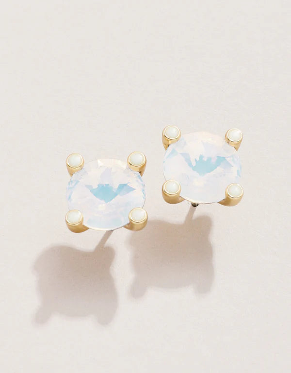 Spartina | Clara Stud Earring White Opal