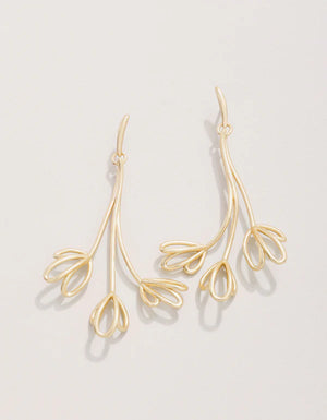 Spartina | Spring Tulip Earrings Gold