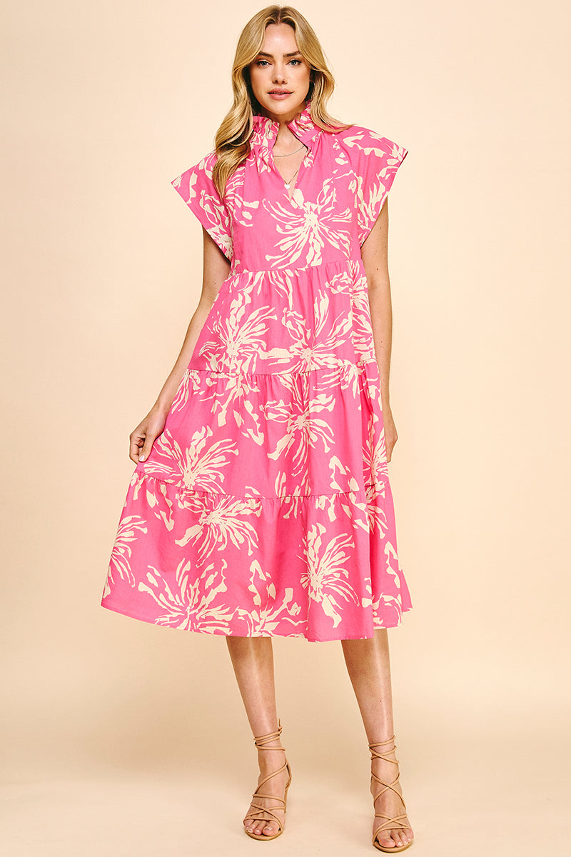 PINCH | Floral Tiered Tunic Dress