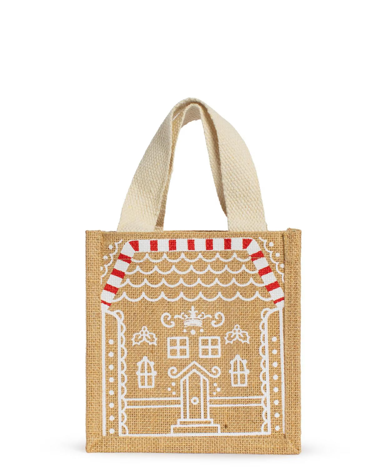 Petite Jute Holiday Gift Totes