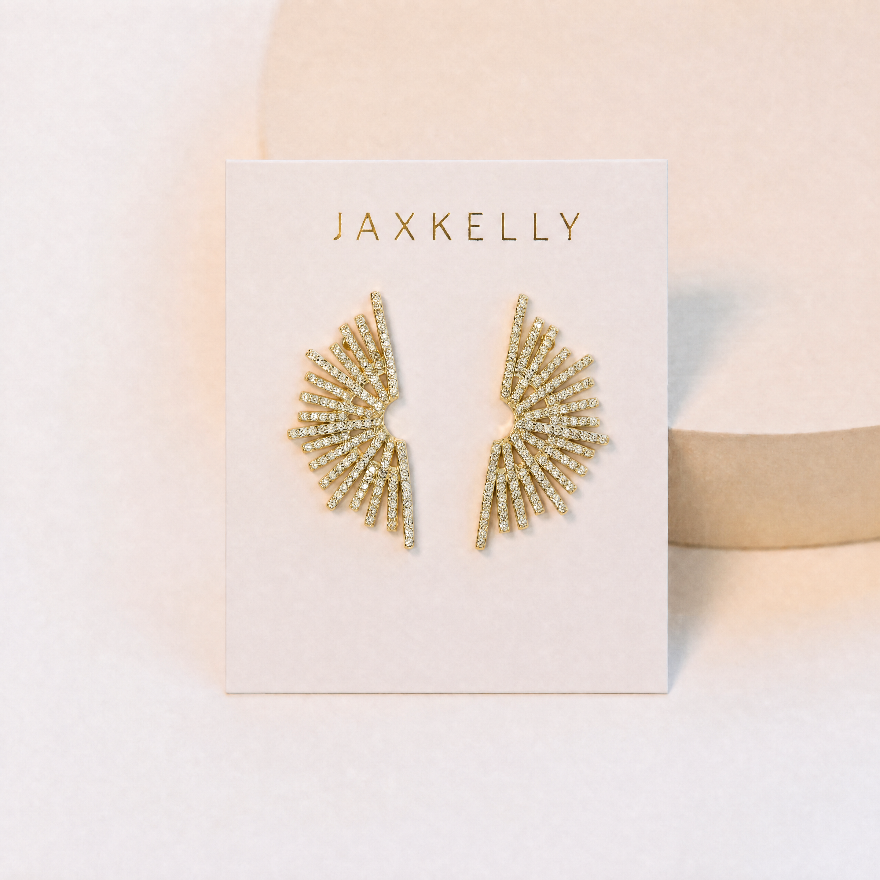Celestial - Sunburst - Gold Earrings