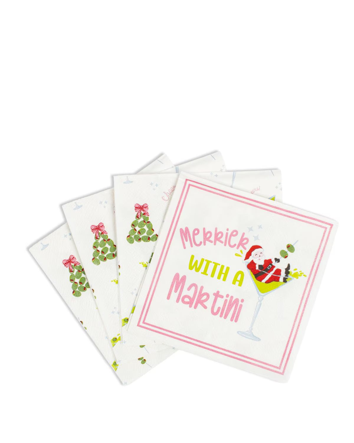 Merrier Martini Cocktail Napkins