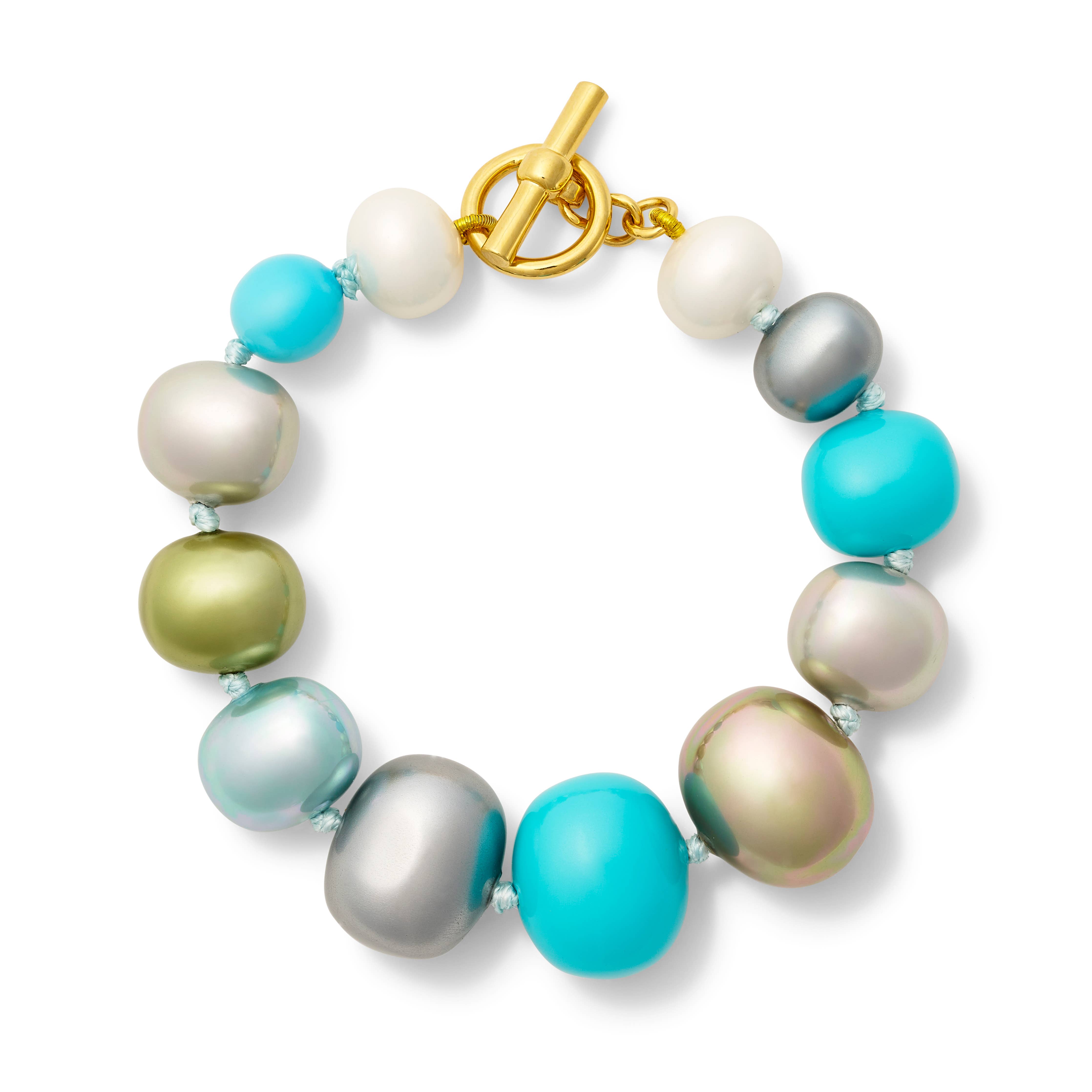 Calypso Pebble Pearl Bracelet