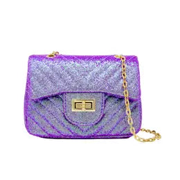 Zomi Gems | Classic Glitter Wave Handbag