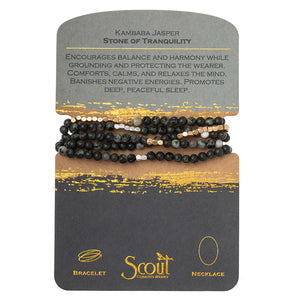 Scout Curated Wears | Stone Wrap Bracelet/Necklace