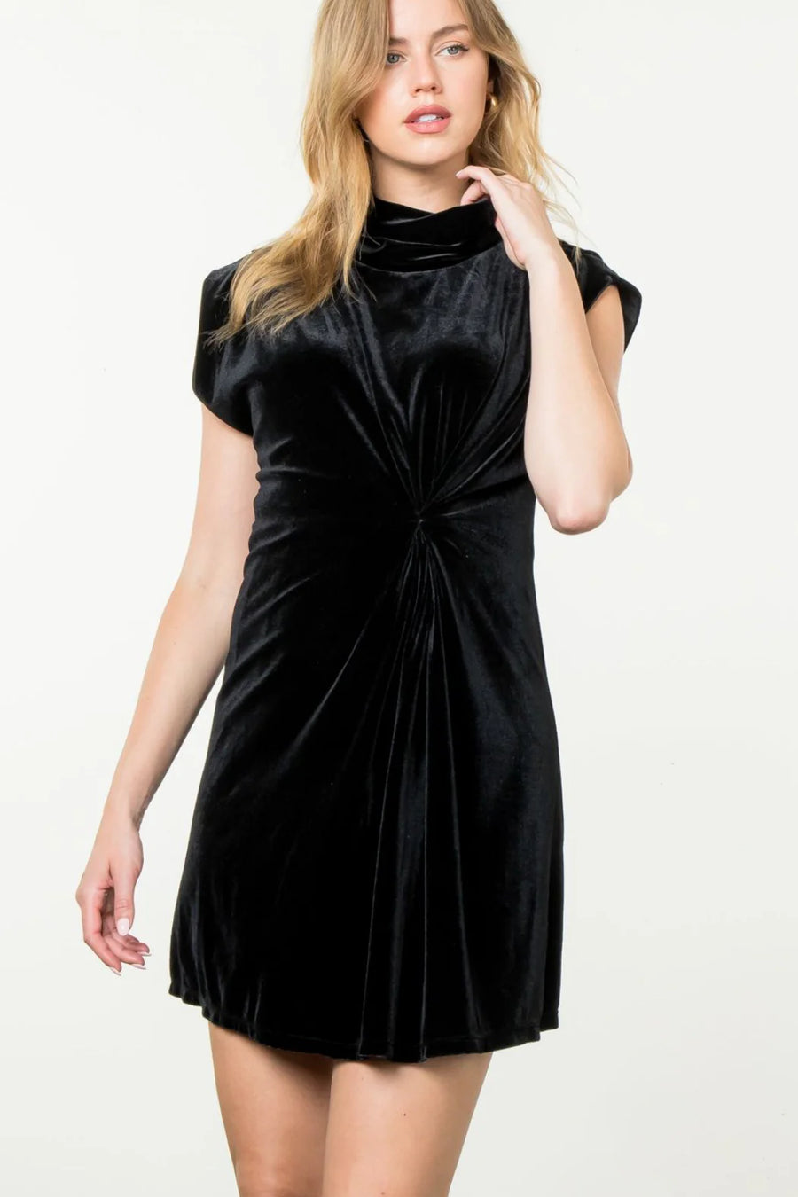 Savannah Sleeveless Velvet Midi Dress