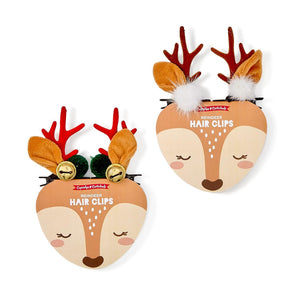 Twos Company | Reindeer Antler Hair Clip