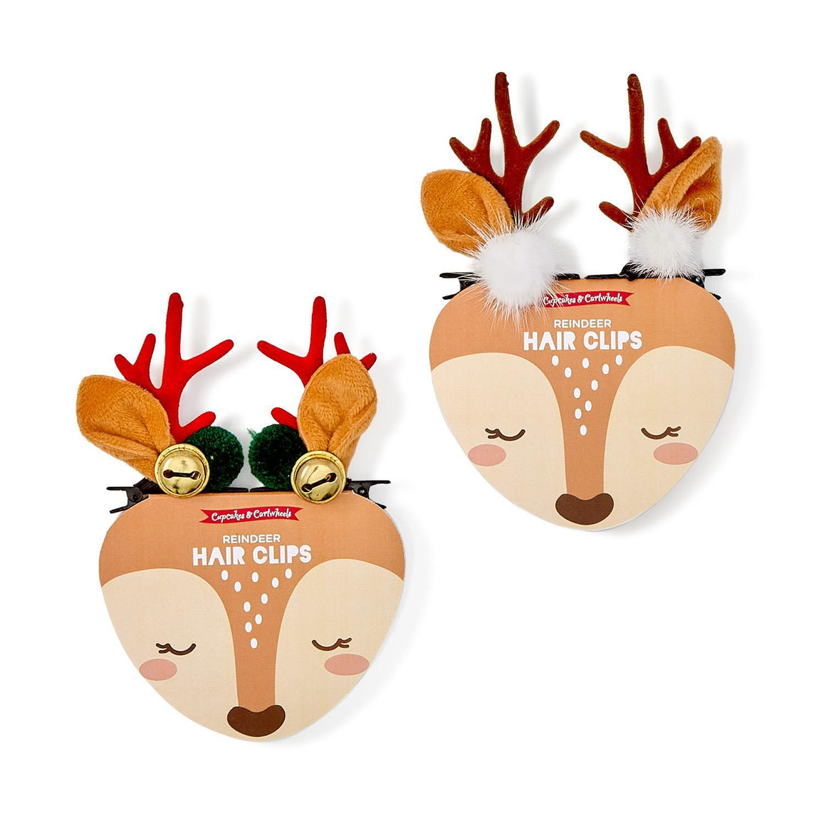 Twos Company | Reindeer Antler Hair Clip