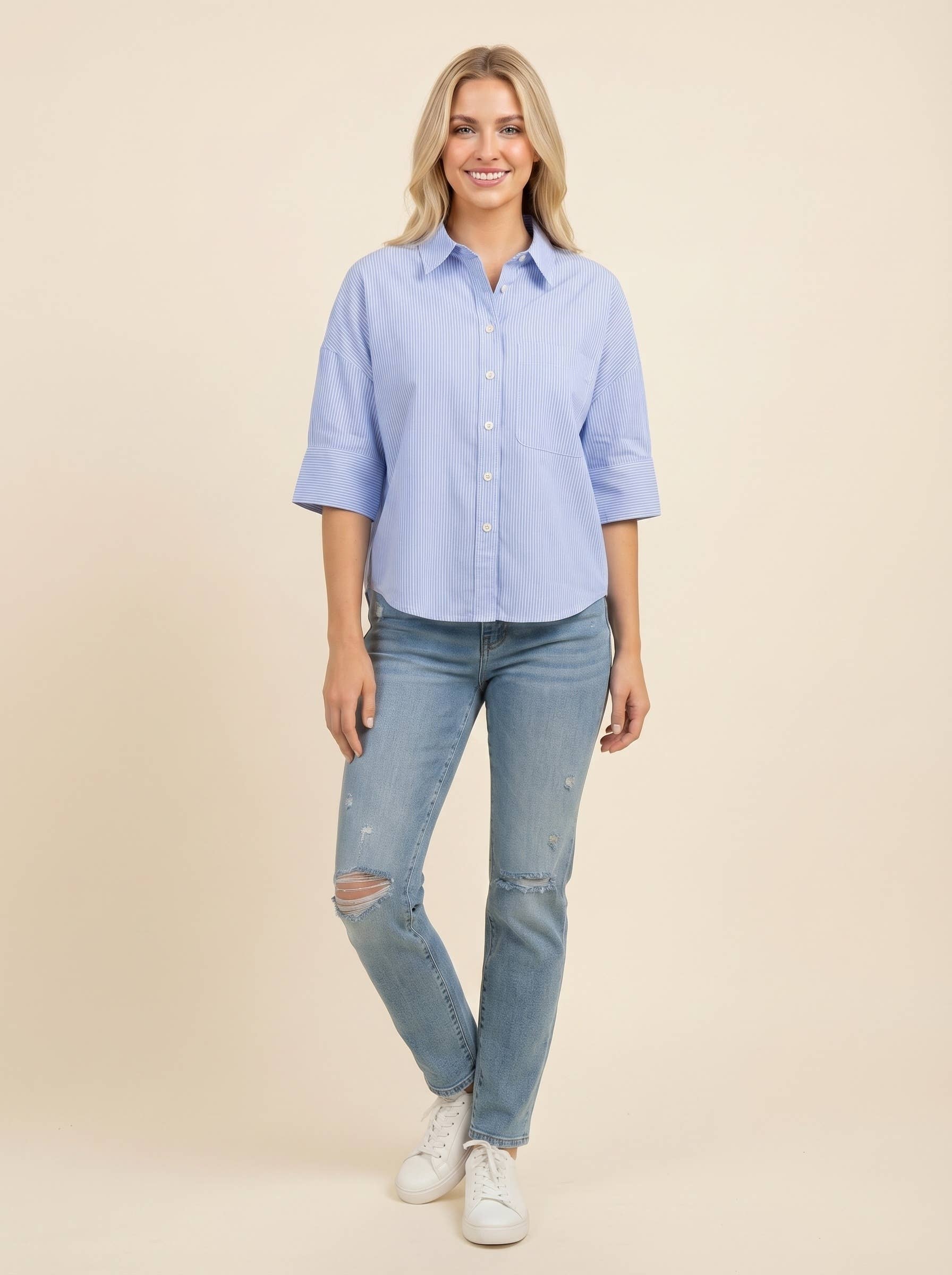 Randi Striped Top
