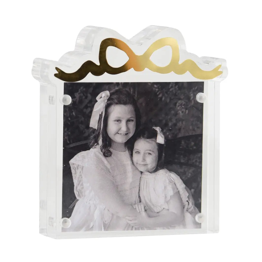 Gold Little Bow Frame