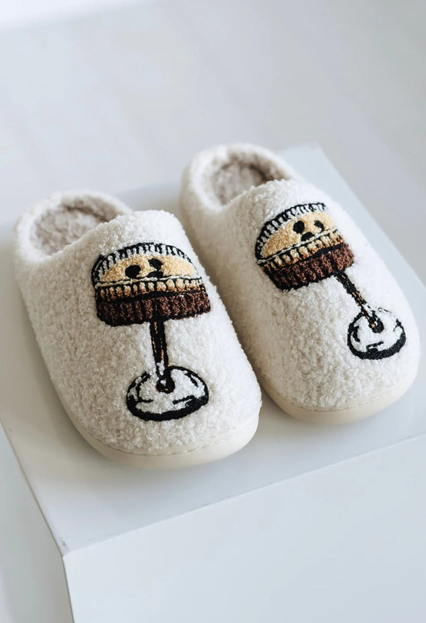 Martini Party Slippers