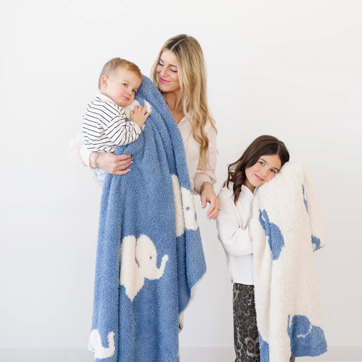 Double Layer Bamboni Receiving Blankets