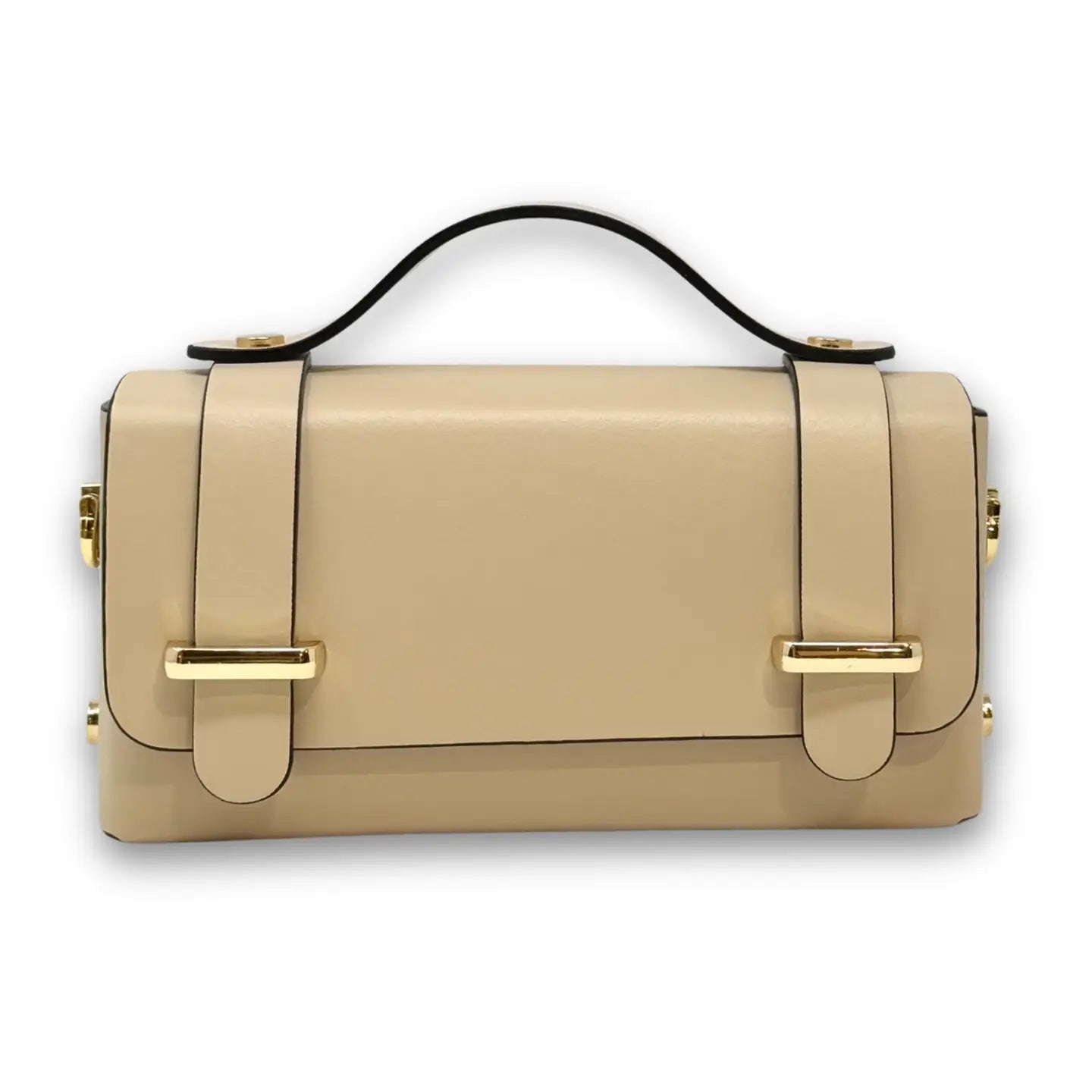 Michele Leather Top Handle Crossbody Handbag