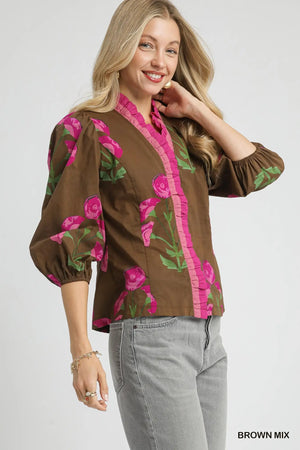 Alice Floral Top