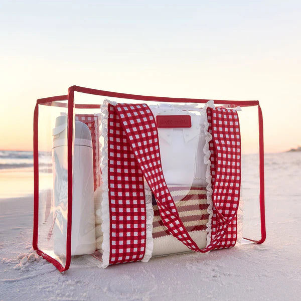 Case-Mate Cherry Gingham Jelly Tote