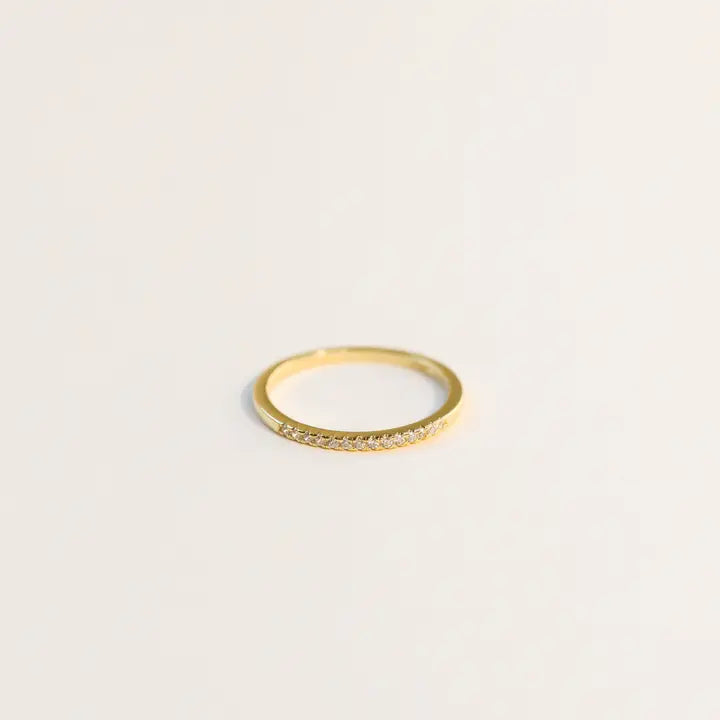 JaxKelly | Half Pavé Ring