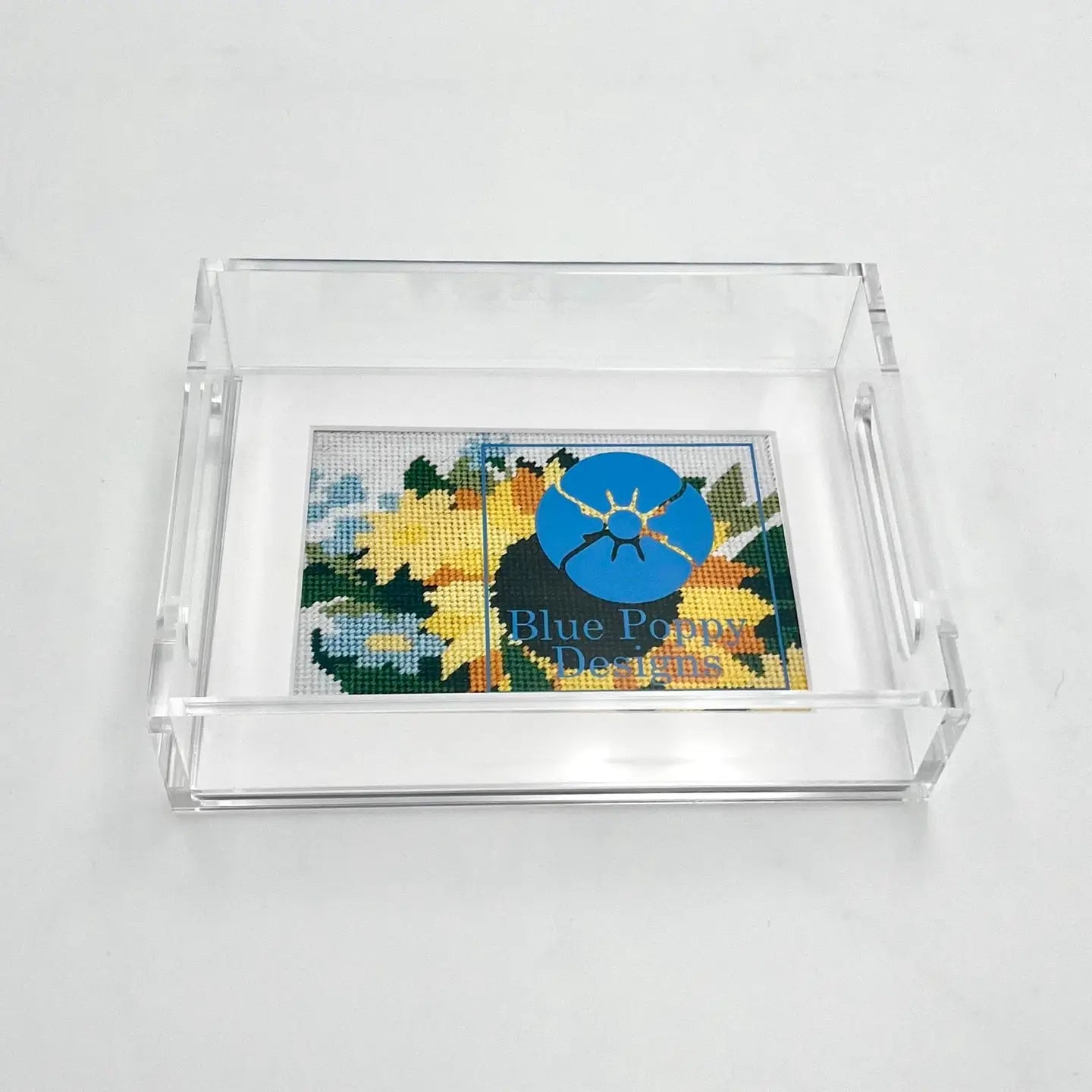 Needlepoint Finishing Acrylic Tray