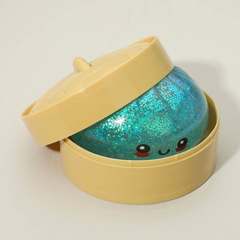 Mystery Squishy Glitter Dumpling Toy